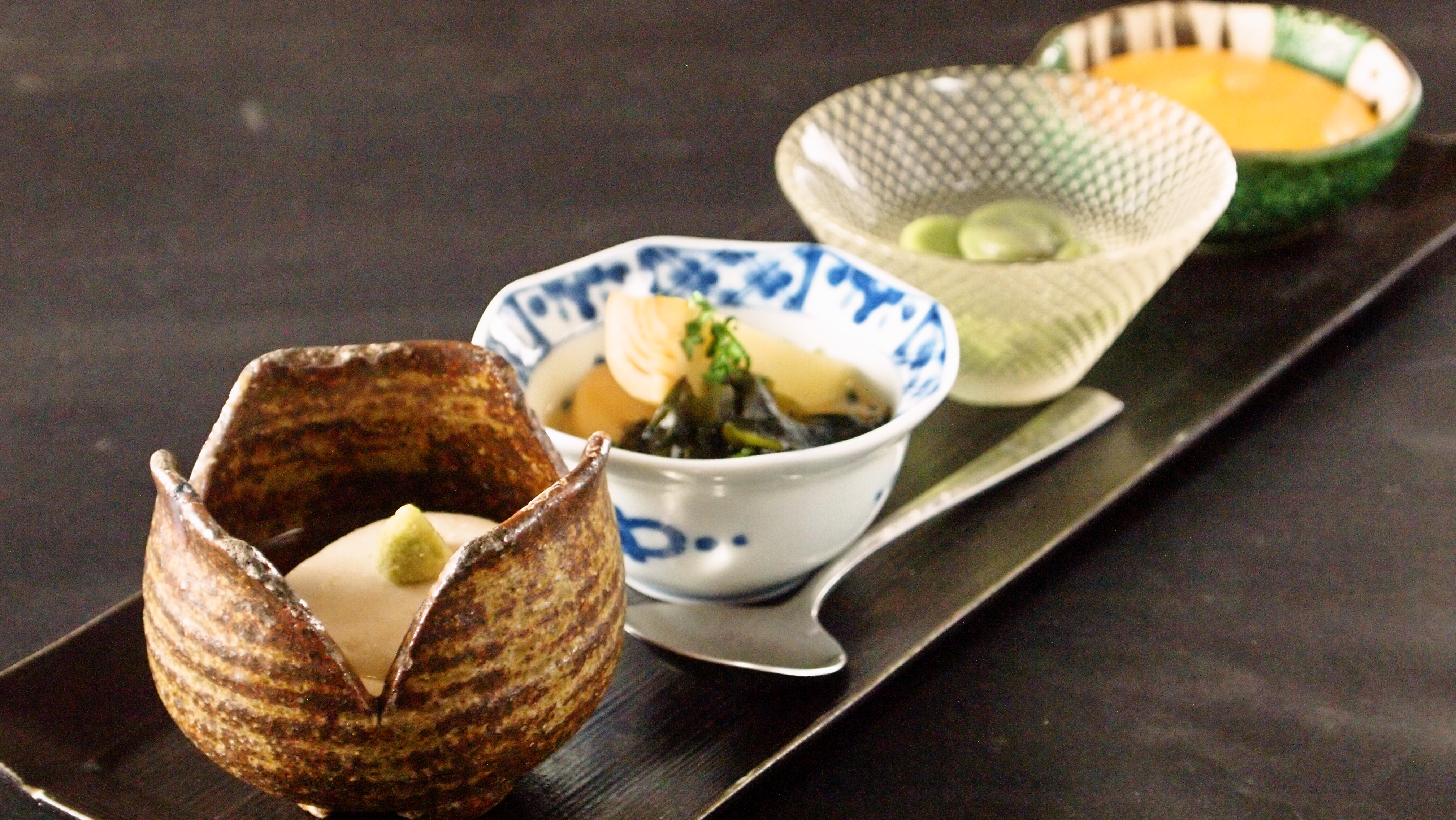 東京青山で筍料理（竹の子）、筍ご飯がおいしい和食店【いと家】前菜