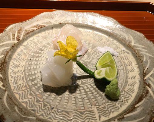 恵比寿でミシュランを獲得している和食懐石おすすめ料理店　アオリイカ
